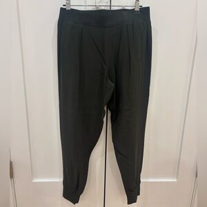 ATM Anthony Thomas Melillo Pull On Silk Jogger Pants - Dark Green